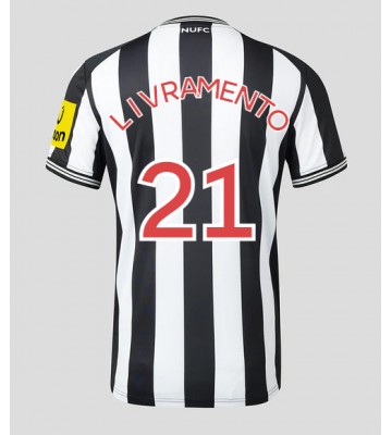 Newcastle United Tino Livramento #21 Hjemmebanetrøje 2023-24 Kort ærmer